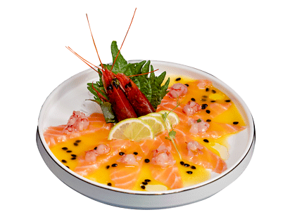 CARPACCIO EBI SAKE